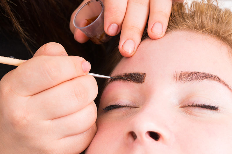 The Dior Kollection Eyebrow Tinting Services